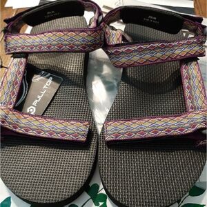 New Men's 5 Purple Black Pulltop Cloud Walk Jolin Summer Sandals Shoes